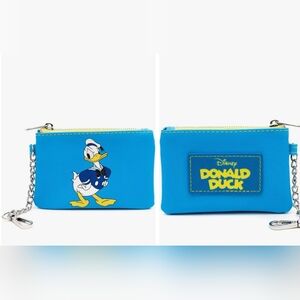 🎉❗️SALE❗️🎉 Buckle- Down Cardholder Wallet Keychain - Donald Duck